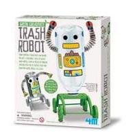 4m green creativity trash robot