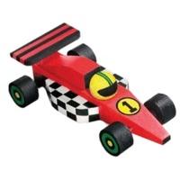 4M Wooden F1 Race Car