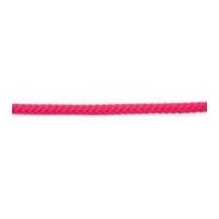 4mm Essential Trimmings Polyester Braided Cord with Cotton Gut Cerise Pink