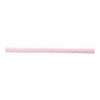 4mm essential trimmings polyester braided cord with cotton gut pink