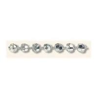 4mm Impex Faceted Plastic Bead Trimming Silver