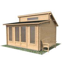 4m x 4m Deco Log Cabin | Waltons