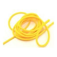 4mm Round Polyester Cord Yellow