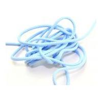 4mm round polyester cord pale blue