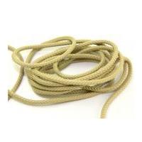 4mm Round Polyester Cord Beige