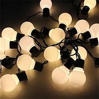 4M Novelty 20 Led Globe Connectable Festoon Party Ball String Lamps For Fairy Wedding Garden Pendant Garland