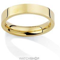 4mm Heavyweight Flat Court-Shaped Band Size U