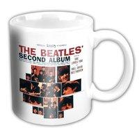 4oz White The Beatles Us Second Album Mini Mug