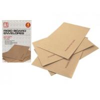 4pack Small 175x250mm Board Envelopes Shrink Wrap W/insert