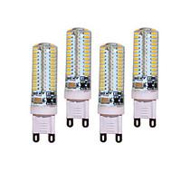 4pcs/lot 12W G9 LED Bi-pin Lights T 104 SMD 3014 850 lm Warm White / Cool White Decorative AC 220-240V