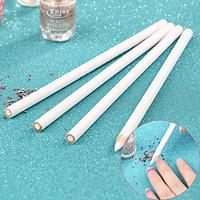 4pcs/set Nail Art Rhinestones Gems Picking Crystal Tool Wax Pencil Pen Picker, Rhinestones Pickup Pens