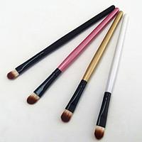 4pcs professional multi color wood handle aluminum tube nylon hair eye ...