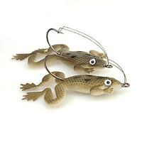 4pcs Frog lures Soft Baits 5g 60mm Sea Fishing/Freshwater Fishing/Lure Fishing