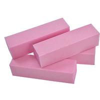 4pcs/lot Pro Nail Buffer File Pink Sponge Sandpaper Emery Block Polishing Grinding Manicure Pedicure Sets
