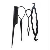 4PCS/1 Set Selling Fashionable Mm Hairdressing Tool Four Dish Hair Suits Hair Accessories
