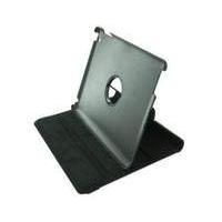 4world Case With Leg Stand For Ipad 2 Rotary Black (08187)