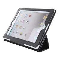 4world Case With Folded Stand For Ipad 2 Black (08185)