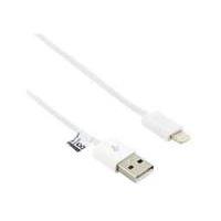 4world usb data transfer cable for iphone5 8 pin 1m white 08928