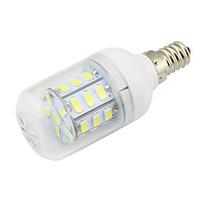 4W Clear PVC Cover E14 LED Corn Light 27 SMD 5730 280Lm AC/DC 12-24V or AC 110-220V Warm /Cool White (1 Piece)