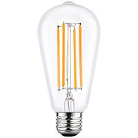 4W E27 ST64 Vintage LED Edison Bulbs Filament Light Bulb Energy Saving 4W LED- 40W Equivalent(220-240V)