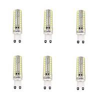 4W G9 LED Corn Lights 72 SMD 2835 600 lm Warm White / Cool White Dimmable AC 220-240 V 6 pcs