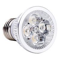 4W E26/E27 LED Spotlight MR16 4 High Power LED 360 lm Natural White AC 85-265 V
