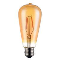 4w e26e27 led filament bulbs st64 4 smd 5730 350 lm warm white decorat ...