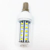 4W AC110 AC220 V White Warm White E14 E27 LED Corn Lights T 36 SMD 5730 550 lm Decorative 1 pcs