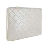4world Quilted Ultrabook/notebook Sleeve For 13.3 Inch With Orange Soft Inner White (08637)