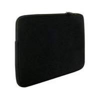 4world notebook sleeve for 156 inch with red bubble inner black 08611