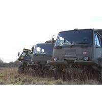 4x4 Army Truck Rough Terrain Driving Experience for One
