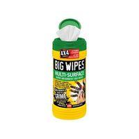 4x4 multi surface cleaning wipes tub of 80