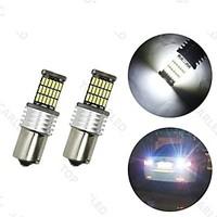 4x 1156 P21W RV Camper LED Interior Light Bulb BA15s White 45 4014 SMD 12V-24V