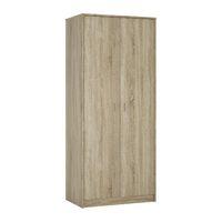 4You 2 Door Wardrobe in Sonama Oak