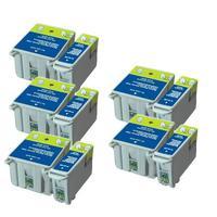 5 x (T007) Black and 5 x (T009) Colour Compatible Cartridges