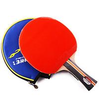 5 Stars Ping Pang/Table Tennis Rackets Ping Pang Wood Long Handle Pimples