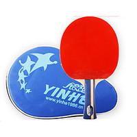 5 Stars Ping Pang/Table Tennis Rackets Ping Pang Wood Short Handle Pimples