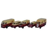 5 Piece British Rail Set K8/ca/q25/lr2/anglia