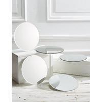 5 Round Mirrored Plinths
