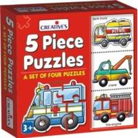 5 Piece Creative Early Years Transport Puzzles