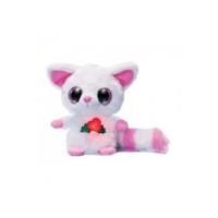 5 pink yoohoo friends light up fennec soft toy with sound