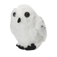 5 snowy owl with sound soft toy