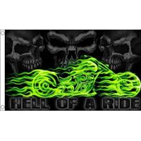 5 x 3\' Hell Of A Ride Flag