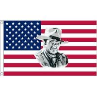 5 x 3\' John Wayne Usa Flag