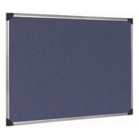 5 Star Noticeboard 1200x900mm Blue Textile/Aluminium