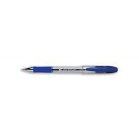 5 Star Grip Ballpoint Pen 1.0mm Tip 0.5mm Line (Blue) - (Pack of 12 Pens)