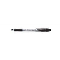5 star grip ballpoint pen 10mm tip 05mm line black pack of 12 pens