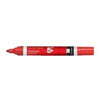 5 Star Flipchart Marker Pen Water-based Line Width 2.0mm (Red) Pack of 12 Markers