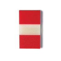 5 Star Office Standard Index Flags 50 Sheets per Pad 25x45mm Red [Pack 5]