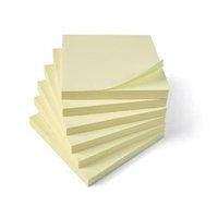 5 Star Office Extra Sticky Re-Move Notes Pad of 90 Sheets 76x76mm Yellow [Pack 12]